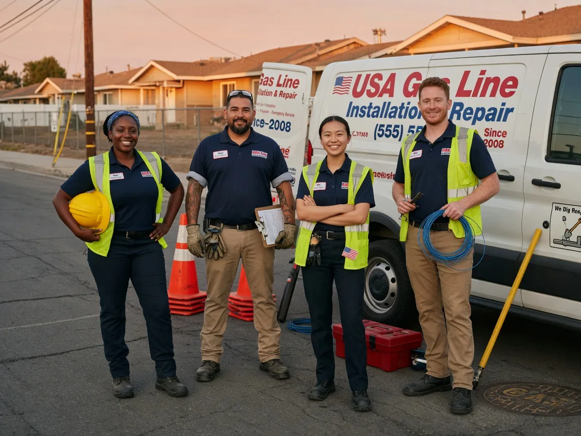 Gas Line Installation company in Fiddletown, CA